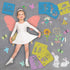 30Pcs Spring Stencils for Kids 8 Inches Sidewalk Chalk Stencils Large Drawing Stencils for Crafts Reusable Garden Flower Easter Themed Primary Sha...