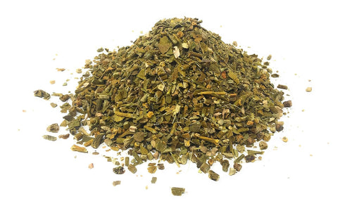 Dried Cut Mistletoe From The Whole Plant - Old English Mistle Herbal Tea - Ingredients: 100% Mistletoe Leaves (Viscum Album) - Net Weight: 1.76oz ...