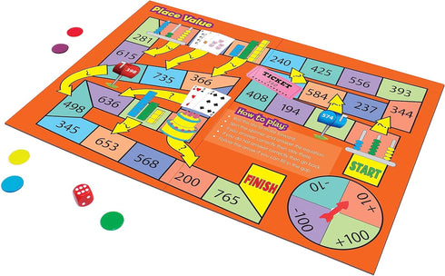 Junior Learning JL425 Math Board Games, Multi...