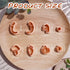Puocaon Pumpkin Polymer Clay Cutters - 8 Shapes Clay Cutters for Earrings, Cute Mushroom Shape Clay Cutters for Polymer Clay Jewelry Making, 3D Pr...