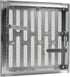 Vent Systems 5.5'' x 5.5" Inch Galvanized Steel Vent Cover - Square Air Vent Louver - Removable Ventilation Grille - Integrated Insect Screen - HV...