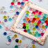 ZesNice 500 Pcs Smile Face Beads for Bracelets Making Kit, Smile Face Beads with Elastic String for Jewelry Making Earring Necklace DIY Craft Supp...