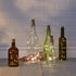 Sterno Home GL42588 LED Cork Wine Bottle Fairy String Lights, 10-Pack, Silver Wire...