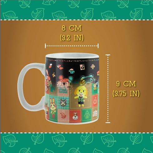 Paladone Animal Crossing Heat Change Mug - Officially Licensed Merchandise, pink, 10 (PP7721NN)...