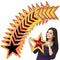 Geosar 48 Pcs Movie Star Cardboard Red Carpet Awards Night Cutouts Confetti Cutouts for Bulletin Board Movie Party Decoration Supply Classroom Wal...