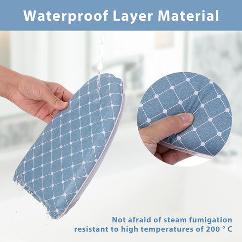 Garment Steamer Ironing Gloves with Finger Loop, Waterproof Anti Steam Mitt, Anti steam Glove, Heat Resistant Garment Steamer Mitt, Garment Steame...