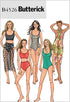 BUTTERICK PATTERNS B4526 Misses' Swimsuit and Wrap, Size AA (6-8-10-12)...