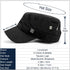 REDSHARKS Polyester Water Resistant Military Caps for Men Quick Dry Cadet Hats for Women Army Cap Flat Top Dad Hat...