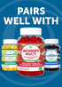 Lunakai Probiotic Gummies for Digestive Health - 5 Billion CFUs Delicious Proprietary Formula - Chewable Probiotic Gummy for Women, Men, Kids, 60c...