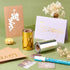 SUPERFINDINGS 2 Colors Hot Foil Stamping Paper 66Ftx3.15 in Toner Reactive Foil Paper Heat Transfer Foil Paper for DIY Craft Embossing Scrapbookin...