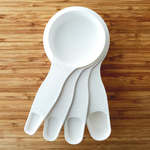 Storage Theory 2-in-1 Measuring Cups & Spoons Set - Space-Saving Nesting Kitchen Gadget for Baking, Cooking & Coffee - Food Grade Plastic Measurin...