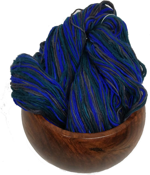 Silk Roving Worsted Weight Yarn Singles - Pure mulberry silk duke yarn (100 Grams, Sydney)......