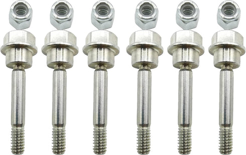 (Set of 6) 588077501 Snow Blower Shear Pin Bolt & Nut fits for Husqvarna 532179828 532187494 532188243 532192090 588077501 601001986 AYP 192090 ST...