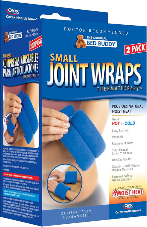 Bed Buddy Joint Wrap - Hot & Cold Therapy for Muscle Pain Relief and Joint Pain Relief - Small Heating Pad for Knee, Wrist, Elbow, Ankle, Arm or L...