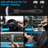 9 Pcs Car Detailing Brush Set No Scratch for Clean Interior or Exterior, Dashboard, Air Vent, Leather Seats, Emblems, Tires, Engine Bay (6 PCS Rep...