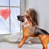 Jet Creations 43" L Inflatable German Shepherd Black Tan Lifelike BlowUp Stuffed Animal Puppy Pet Figure for Decor Play Livestock Theme Party Pool...