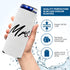 QualityPerfection Mr & Mrs Slim Can Cooler Sleeves (2 Pack) Insulated, Beer/Energy Drink Neoprene 4mm Thickness Thermocoolers for 12 oz Tall Skinn...