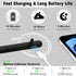 Stylus Pen for ipad 2018-2023, 14Mins Faster Charging Apple ipad Pencil 1st/2nd Generation with Palm Rejection, Tilt Sensitivity, Work for iPad 6-...
