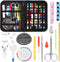 Glarks 132Pcs Sewing Kit, Multifunctional Sewing Supplies Repair Kit with Thread, Sewing Needles, Pins, Scissors, Thimble, Tape Measure, Buttons, ...