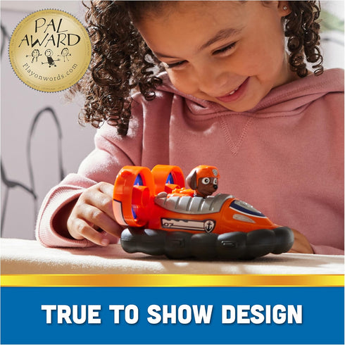 Paw Patrol, Zuma’s Hovercraft, Toy Vehicle with Collectible Action Figure, Sustainably Minded Kids Toys for Boys & Girls Ages 3 and Up...