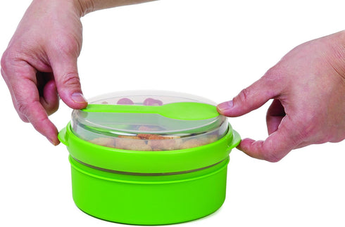 Prep Solutions by Progressive On the Go Hand Held Lunch Box/Salad Bowl - Green...