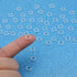 AIEX 1000Pcs 6mm Metal Open Jump Rings, Silver Plated Round Ring Connectors for DIY Jewelry Making Repair Bracelet Necklace...