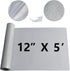 RENLITONG Silver Glitter HTV Heat Transfer Vinyl Rolls - 12 Inch x 5 feet Iron on Vinyl for T-Shirt and Silhouette, Easy to Cut & Weed for Heat Tr...