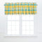 C&F Home Citrus Mist Gingham Checkered 100% Cotton Single Window Valance Curtain 16" x 72" Home Kitchen Living Room Dining Dinner Bedroom Bathroom...