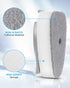 Dishwand, Non-Scratch Brush Scrubber with Soap Dispenser for Cleaning Dishes, Pan, Kitchen, Bathroom, and Household, 1 Dishwand and 3 Refills...