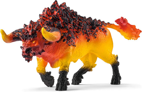 Schleich Eldrador Creatures Mythical Creatures Toys for Kids, Lava Monster Action Figure, Fire Bull, Ages 7+...