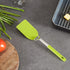 RSVP International Kitchen Tool Collection Flexible Nylon Spatula, Stainless Steel Handle, 12x2.75", Green...