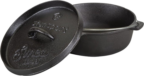 Stansport Pre-Seasoned Cast Iron Dutch Oven...