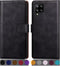 SUANPOT for Samsung Galaxy A42 5G with RFID Blocking Leather Wallet case Credit Card Holder Flip Folio Book Phone case Shockproof Cover Women Men ...