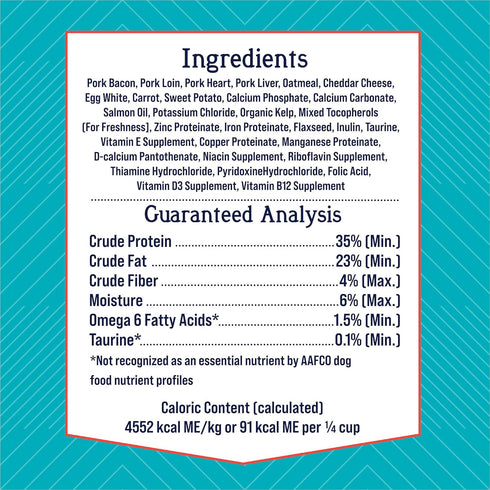 Stewart Freeze Dried Dog Food Topper, PuffTops, Made in USA with Real Bacon, Healthy, Natural, Freeze Dried Dog Treats, Delicious Dog Food Toppers...