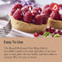 De Buyer PERFORATED TART RING, Round, in Stainless Steel, 0.75" High 9.64", Silver...