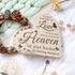 Jetec Sympathy Gift Bereavement Memorial Decor Sign Loss of Loved One Remembrance Sign Memorial Present Condolence Sign Loss of Mother Father Symp...