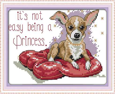 ITSTITCH Stamped Cross Stitch Kits for Beginners Full Range of Cross Stitching Preprinted Pattern for Kids or Adults, DIY Needlepoint Starter Kits...