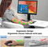 Ergonomic Mouse,Bluetooth Vertical Wireless Mouse,LED Rechargeable Optical Computer Mice, Portable(BT5.2 or USB 2.4GHz) Dual Mode,1000/1600/2400 D...