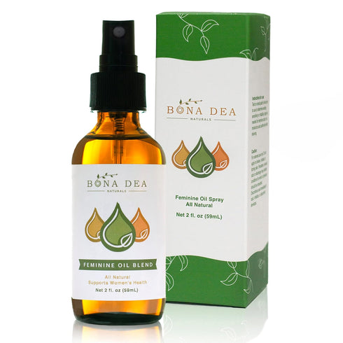 Bona Dea Naturals’ “The Original” All Natural Feminine Deodorant Spray | Intimate Yoni Oil Relief for Vaginal Itch, Odor, & Dryness | 2 oz Spray...