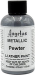 Angelus Acrylic Leather Paint-4oz.-Pewter...