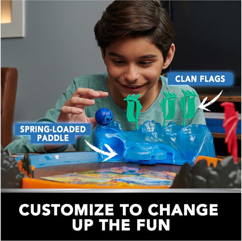 Bakugan Training Set with Octogan, Aquatic Clan Themed, Customizable Action Figure, Trading Cards, and Playset, Kids Toys for Boys and Girls 6 and...