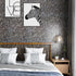 LACHEERY Black Blue Marble Contact Paper for Countertops Waterproof Wallpaper for Bathroom Countertop Peel and Stick Abstract Wallpaper Marble Vin...