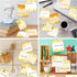 9 Pieces Bee Sticky Notes 3x3 Inch Cute Bee Note Pads Adesive Bee Memo Notes for School Office Home Supplies Students Teachers Gift...