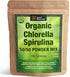 Good Natured Organic Spirulina and Chlorella Powder 50/50 Mix - 3 Month Supply - Vegan & Non-GMO Chlorella and Spirulina Powder...