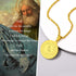 PROSTEEL Men Necklaces Hip Hop Chain Bible Verse Lords Prayer Praying Hands Africa Gold Medallion Coin Necklace Pendant...