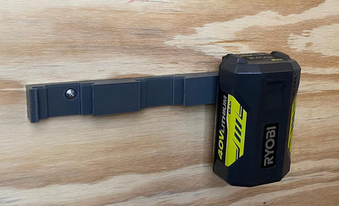 Battery Holder for Ryobi | 40V Battery Holder Ryobi | Battery Storage for Ryobi | Wall Mount for Ryobi 40V Batteries...