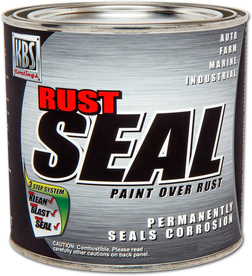 KBS Coatings 4201 Gloss Black RustSeal - 8 fl. oz....