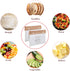 2PCS Bench Dough Scraper, Stainess Steel Kitchen/Pastry/Food/Bread/Cutting Board Scraper Cutter Chopper with Protective Cover, Ergonomic Wood Hand...