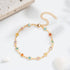 Gold Pearl Starfish Anklet Bracelet 18K Gold Stainless Steel Hawaiian Anklet for Women...