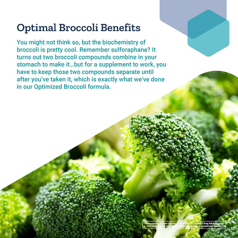Life Extension Optimized Broccoli & Cruciferous Blend – Broccoli Seed, Rosemary, Cabbage Extract Green Vegetable Food Supplement - Gluten-Free, No...